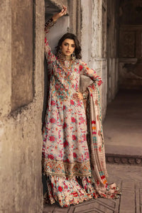 Charizma Embroidered Multi Floral Luxury Chiffon Suit 8480 - SINGHAR