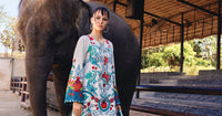 Lawn Suit Blue 8443 - SINGHAR