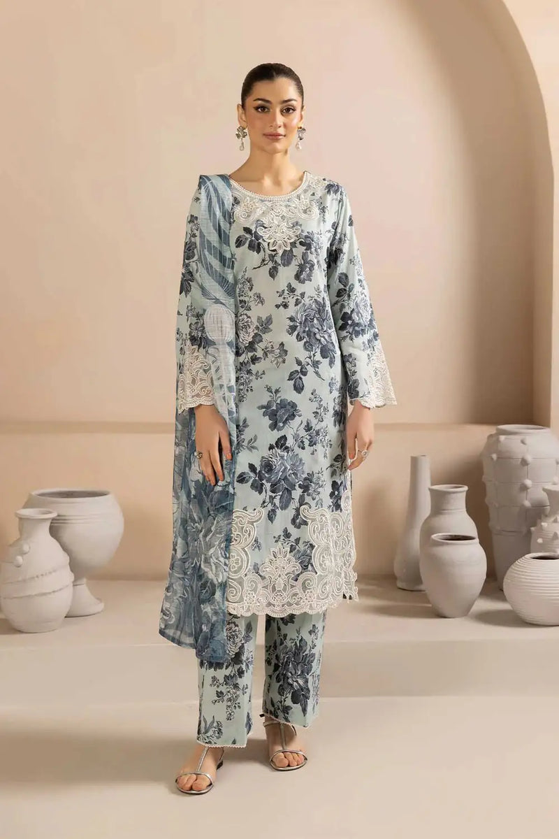 Lawn Suit Gray