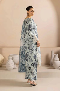 Lawn Suit Gray 8462 - SINGHAR