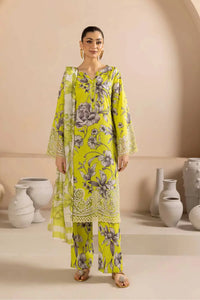 Lawn Suit Lemon 8452 - SINGHAR