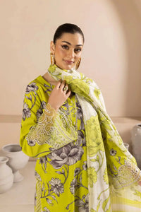 Lawn Suit Lemon 8452 - SINGHAR