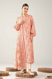 Lawn Suit Orange 8437 - SINGHAR
