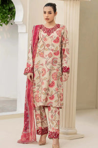 Lawn Suit Pink 8454 - SINGHAR
