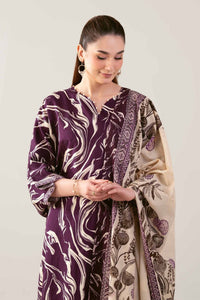 Lawn Suit Purple 8439 - SINGHAR