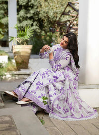Lawn Suit Purple 8445 - SINGHAR