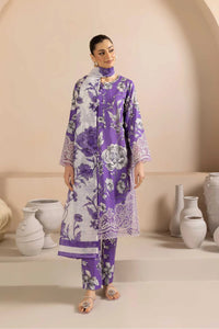 Lawn Suit Purple 8447 - SINGHAR