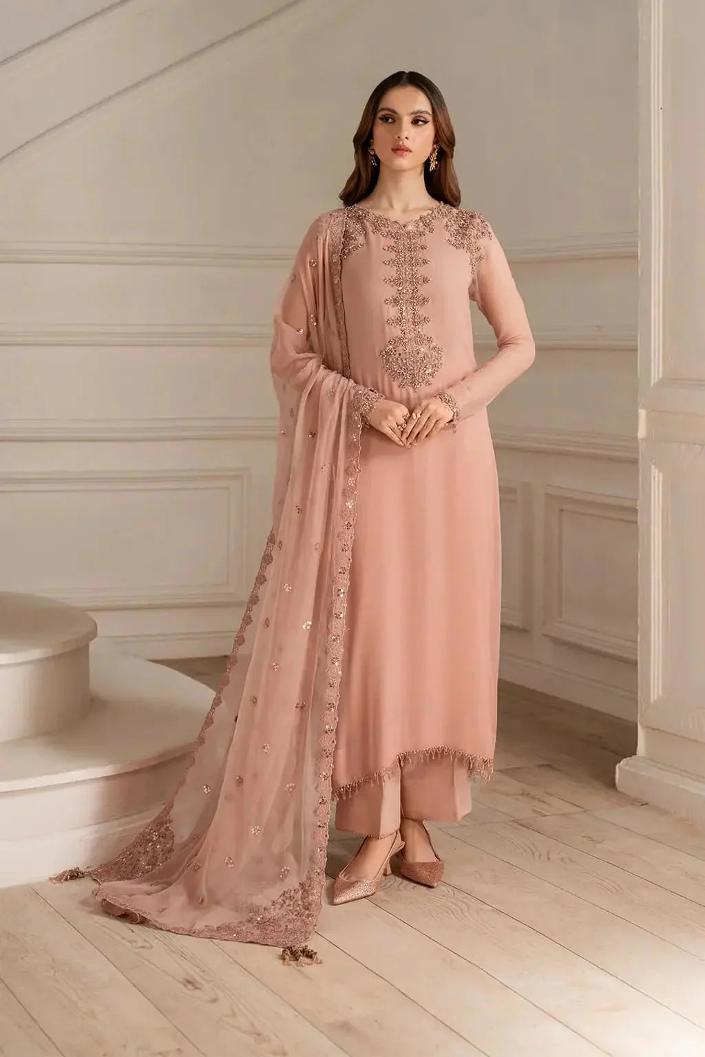Chiffon Embroidery Suit 8515 SINGHAR