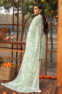 Mix Fabric Lawn Suit