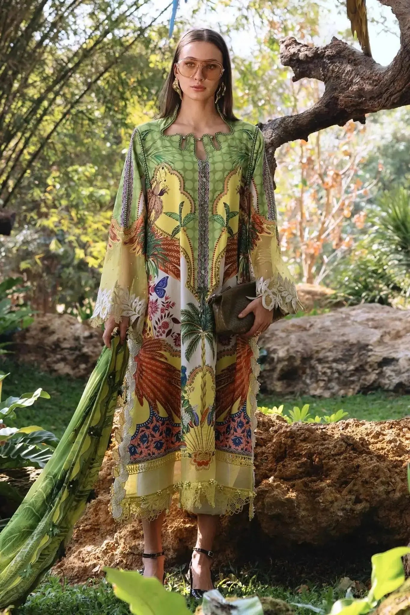 Safari Lawn Summer 26 Suit